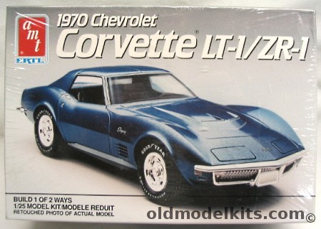 AMT 1/25 1970 Chevrolet Corvette LT-1/ZR-1, 6218 plastic model kit